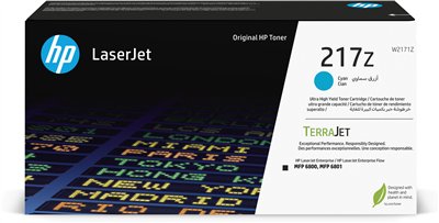 HP 217Z CYAN ORIGINAL LASERJET TONER CARTRIDGE