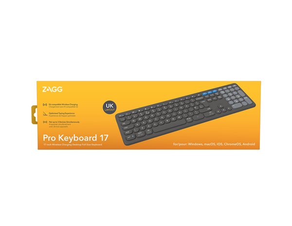 ZAGG Pro 17 keyboard Universal Bluetooth QWERTY UK English Black - Image 2