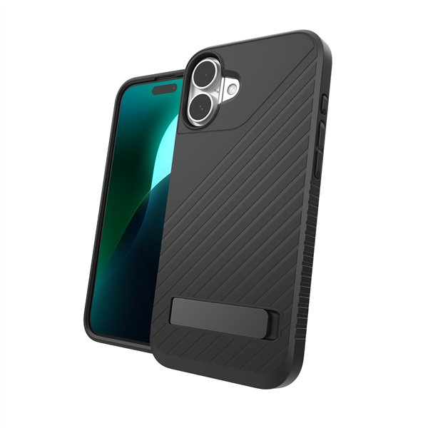 ZAGG Denali Snap w/Kickstand mobile phone case 17 cm (6.7") Cover Black