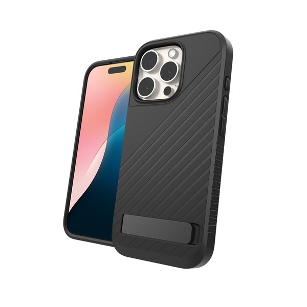 ZAGG Denali Snap w/Kickstand mobile phone case 6.3" Cover Black