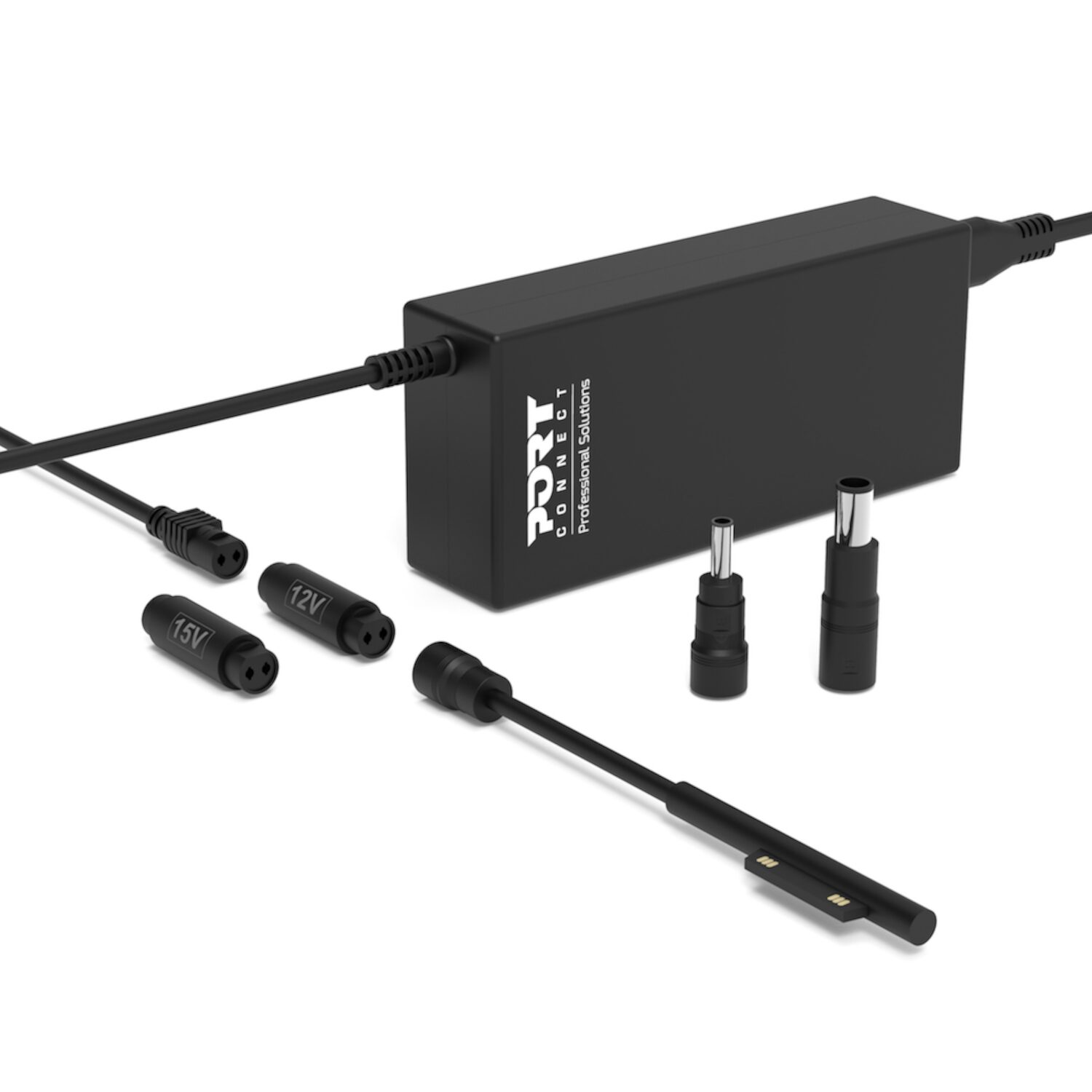 Port Connect 60W for Microsoft Surface Adapter - Black - Image 2