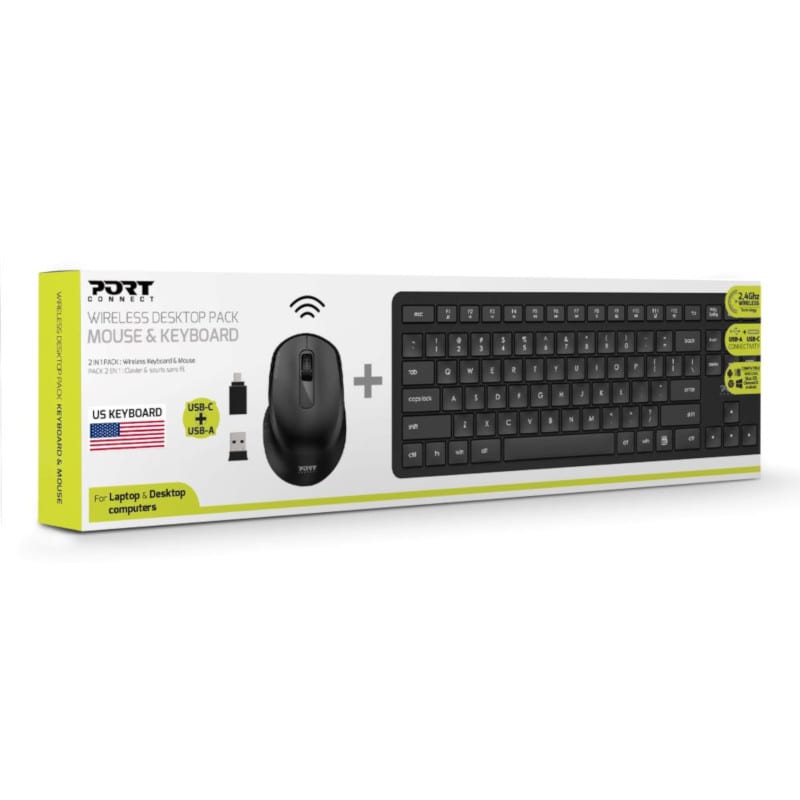 PORT KB Combo Wireless Keyboard + Mouse - Image 2