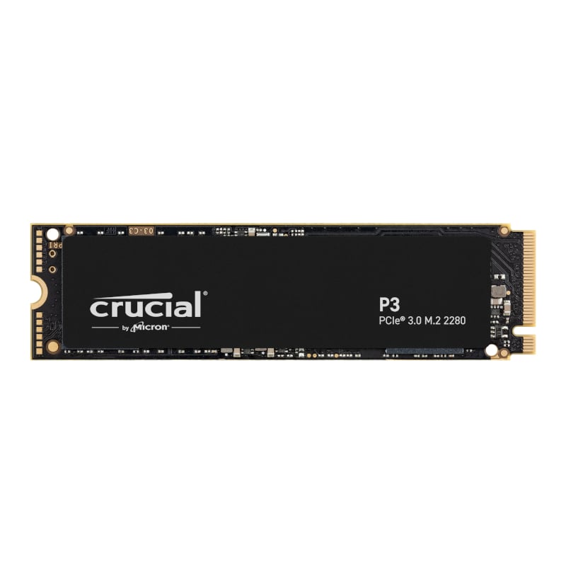 Crucial P3 500gb M.2 Nvme 3d Nand Ssd