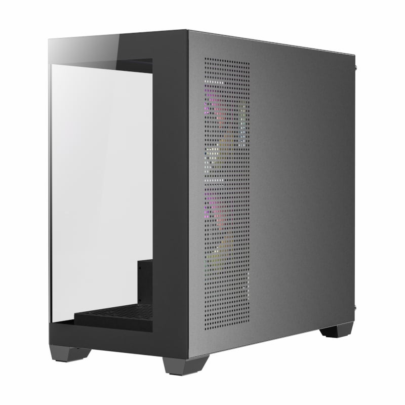 Antec CX300M Micro-ATX | ITX RGB Mini-Tower Gaming Chassis - Black - Image 4