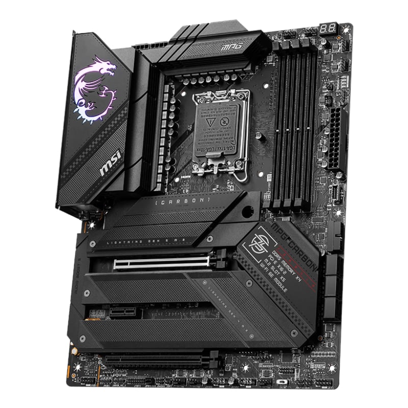 Msi Mpg Z790 Carbon Wifi Ddr5 Lga1700 Atx Gaming Motherboard - Image 4