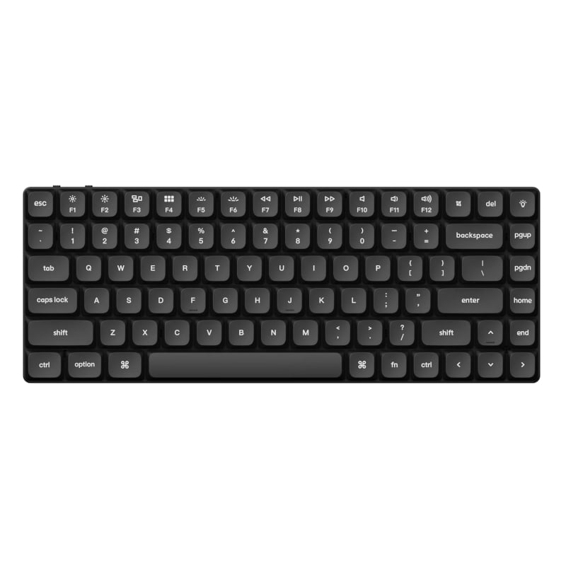 Keychron Double Shot PBT LSA Full Keycap Set - Black - Image 3
