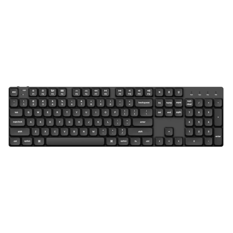 Keychron Double Shot PBT LSA Full Keycap Set - Black - Image 5