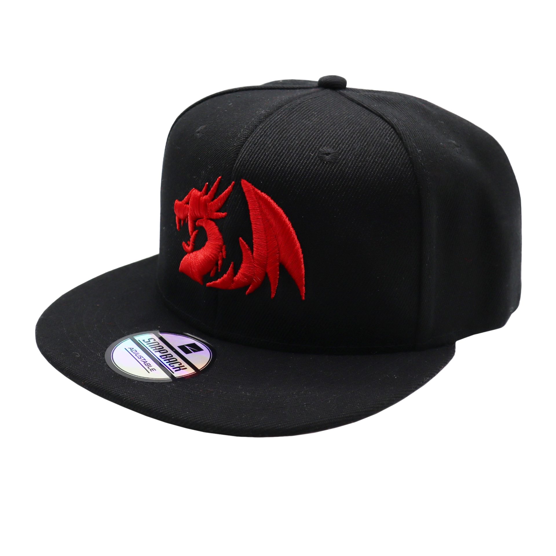 Redragon Original Snapback Cap-black - Image 2