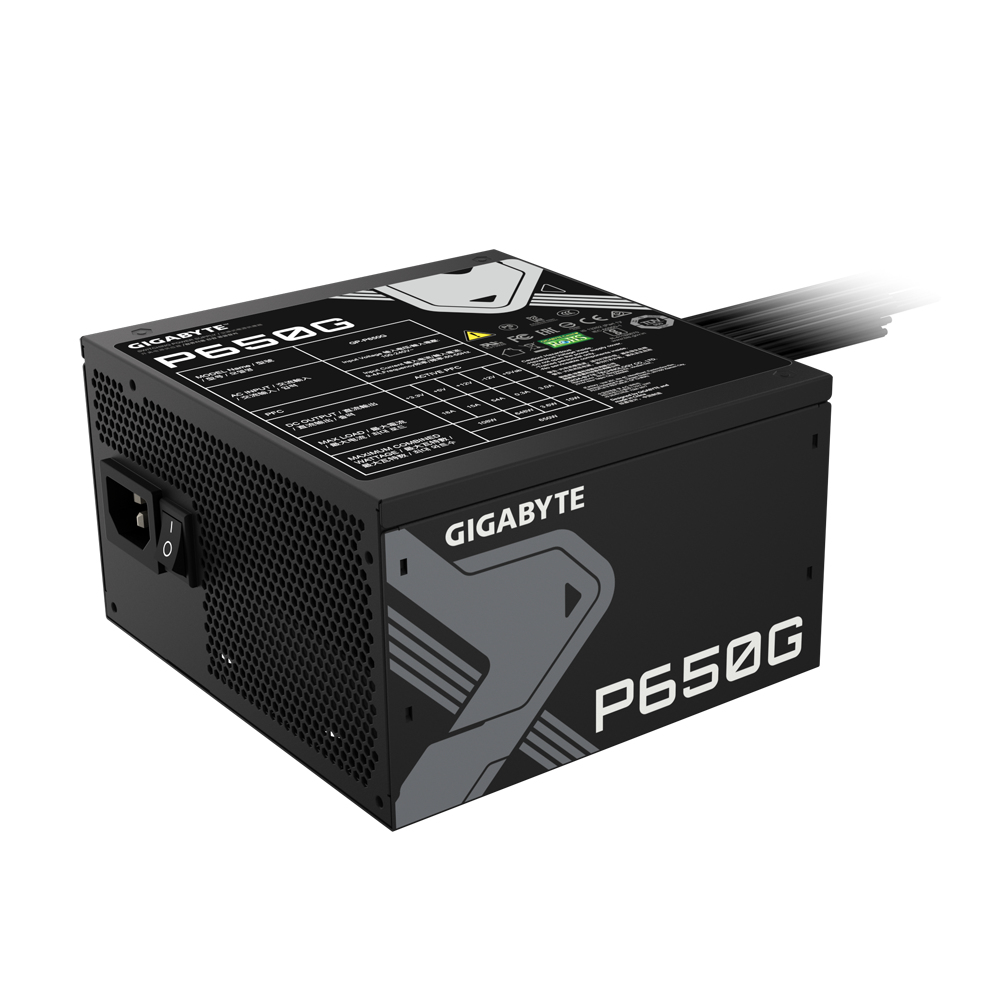GIGABYTE GP-P650G power supply unit 650 W 20+4 pin ATX ATX Black - Image 13