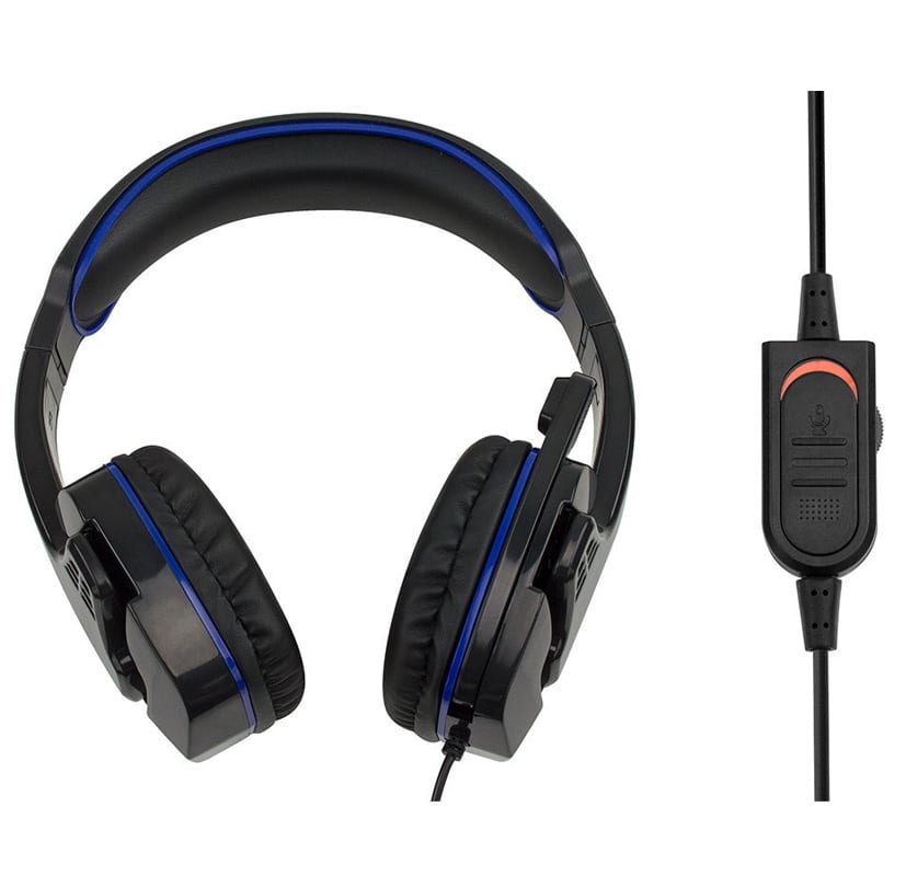 Sparkfox Ps4 Sf1 Stereo Headset-black And Blue - Image 3
