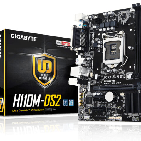 GIGABYTE GA-H110M-DS2 motherboard Intel® H110 LGA 1151 (Socket H4) micro ATX