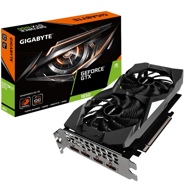 GIGABYTE GV-N1650WF2OC-4GD graphics card NVIDIA GeForce GTX 1650 4 GB GDDR5