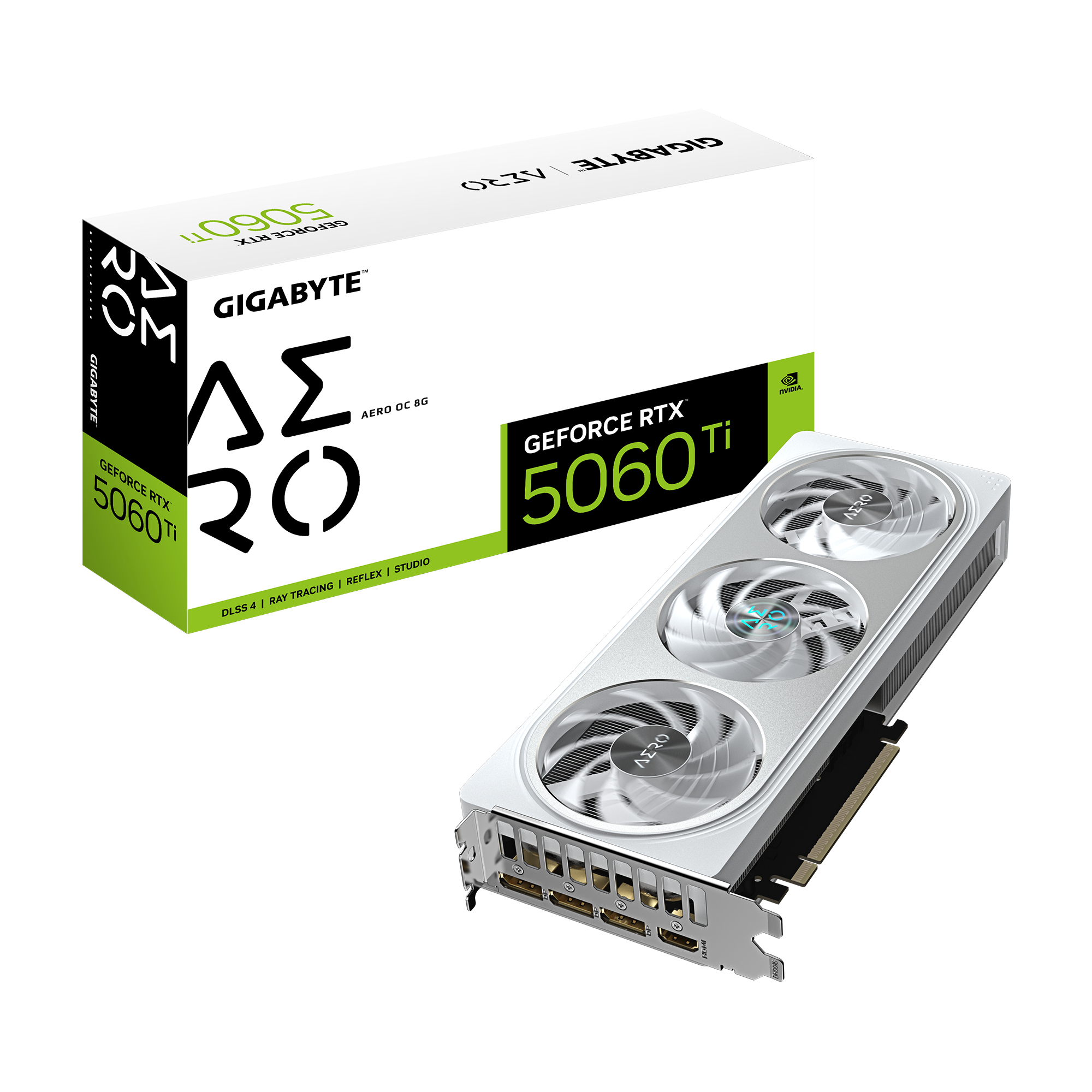 GIGABYTE GeForce RTX 5060 Ti AERO OC 8G NVIDIA 8 GB GDDR7