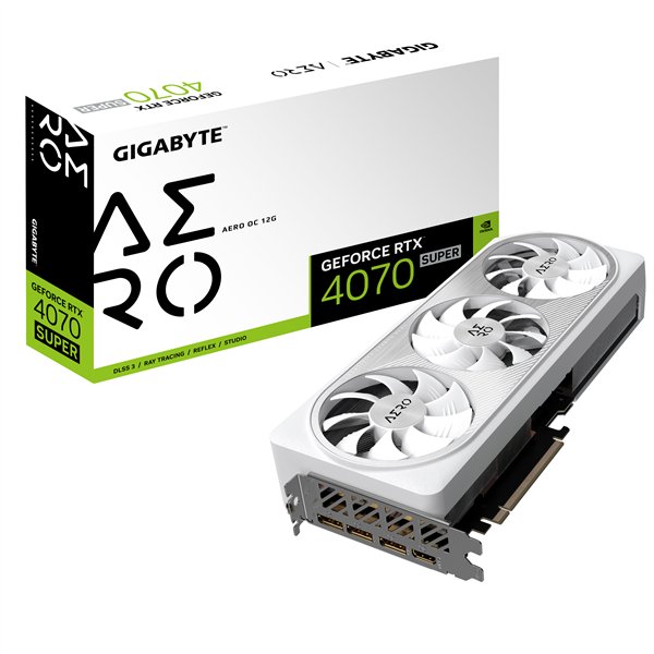GIGABYTE AERO GeForce RTX 4070 SUPER OC 12G