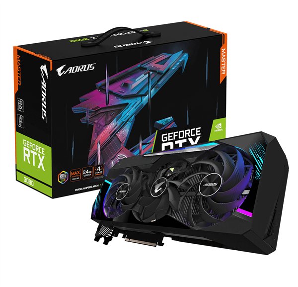 GIGABYTE AORUS GV-N3090AORUS M-24GD graphics card