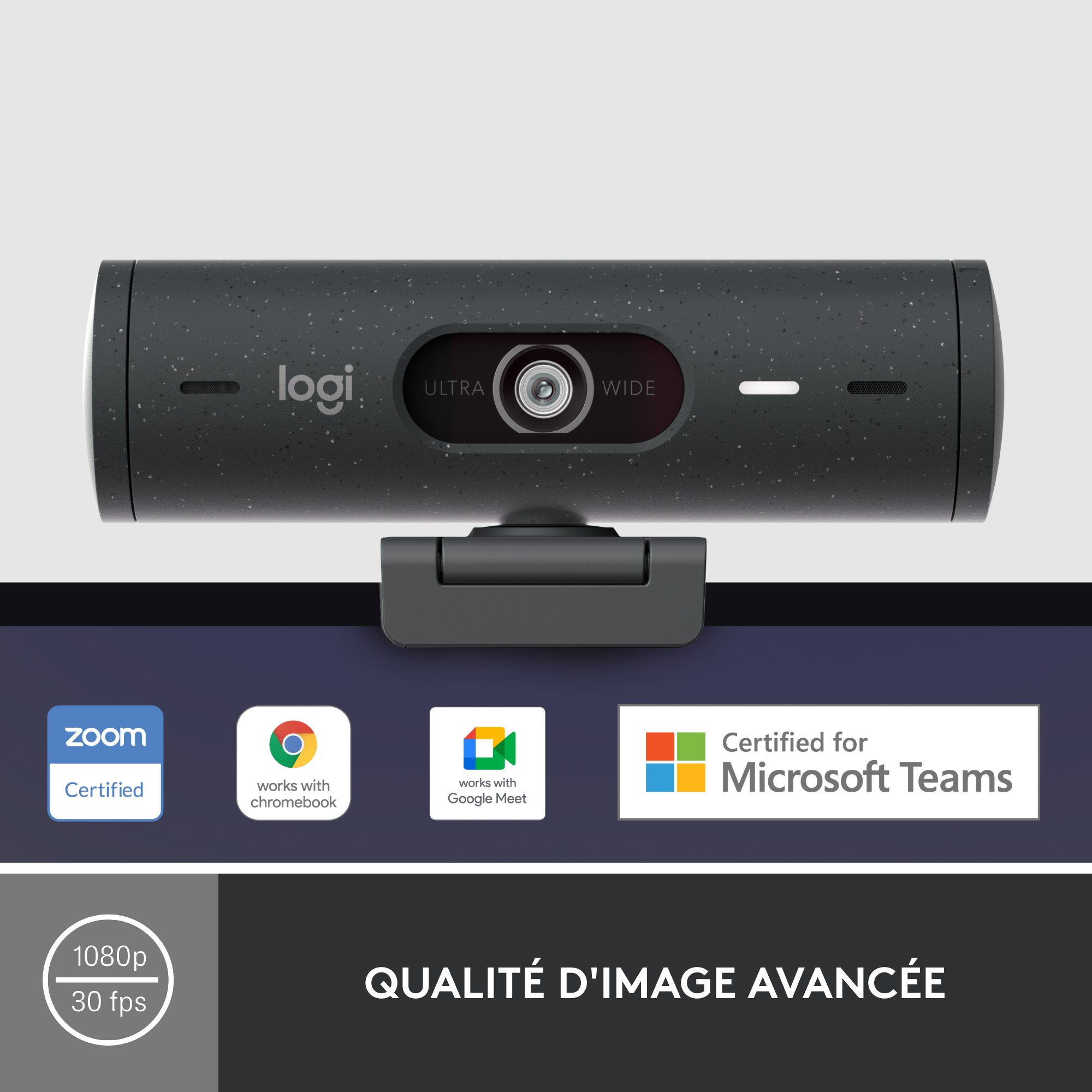 LOGITECH BRIO 500 FULL HD 1080P WEBCAM - Image 26