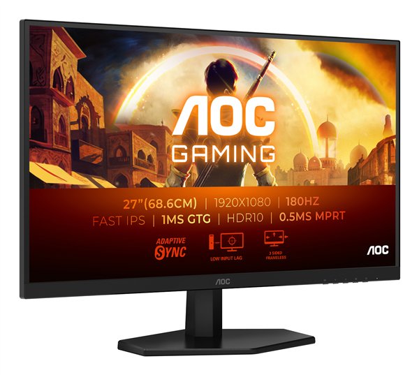 AOC G4 27G42E computer monitor 68.6 cm (27") 1920 x 1080 pixels Full HD LCD Black - Image 4