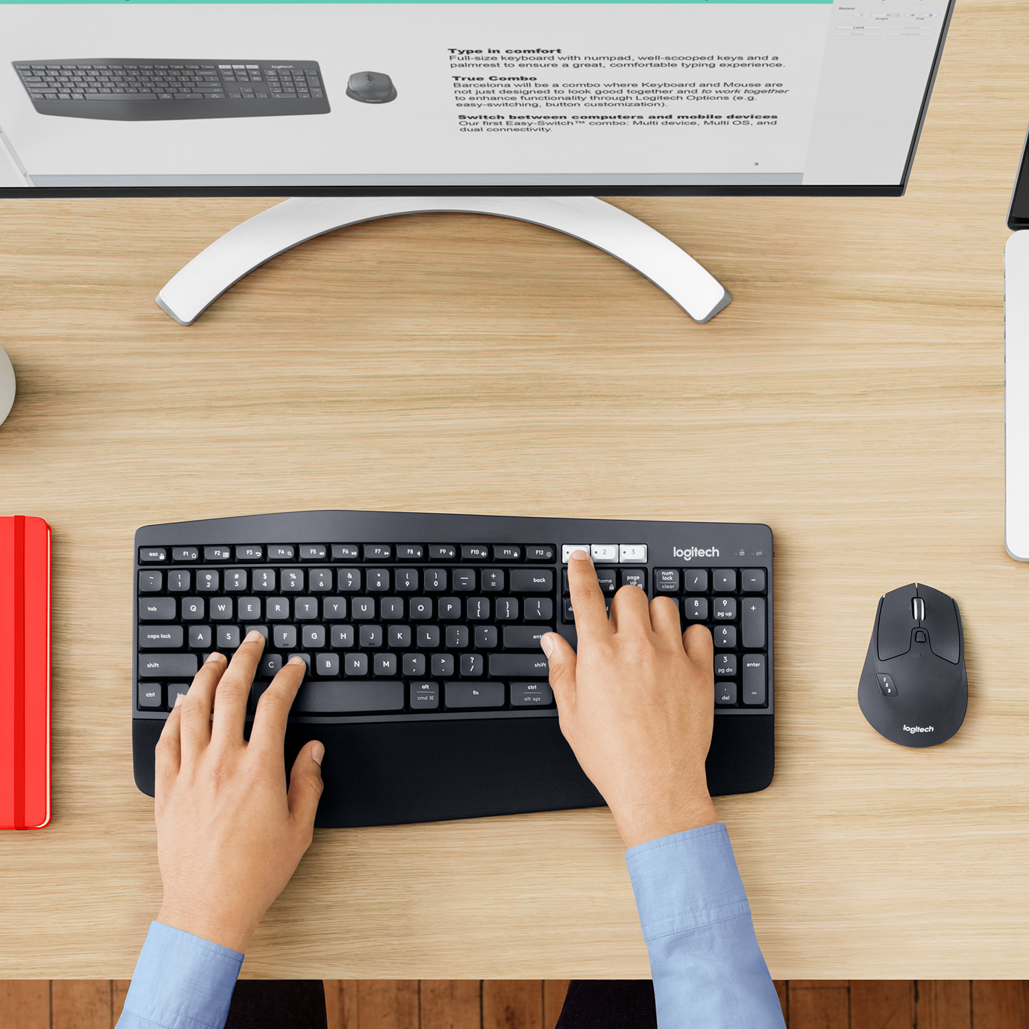 Logitech Mk850 Performance Keyboard - Image 49