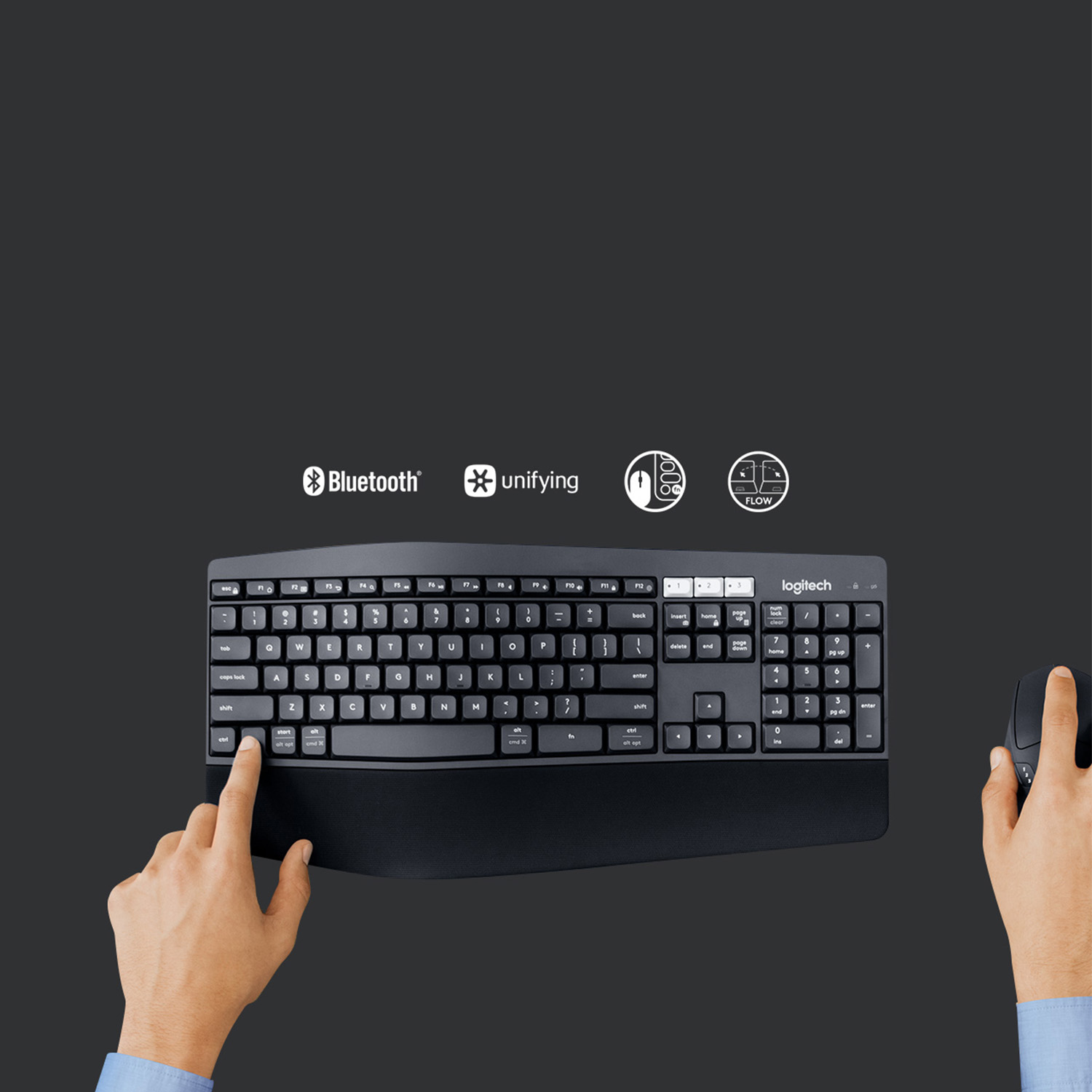 Logitech Mk850 Performance Keyboard - Image 46