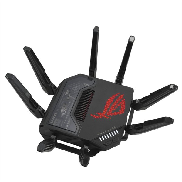 ASUS ROG Rapture GT-BE98 wireless router 10 Gigabit Ethernet Quad-band (2.4 GHz / 5 GHz-1 / 5 GHz-2 / 6 GHz) Black - Image 7