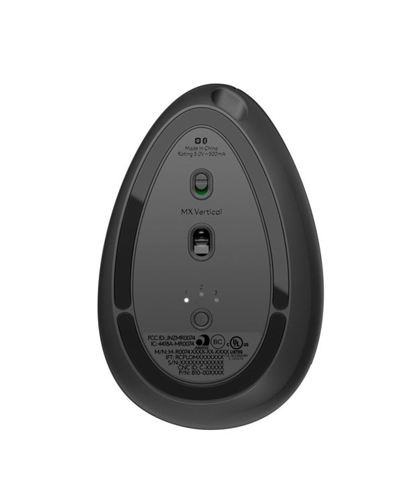 LOGITECH MX VERTICAL ADVANCED ERGONOMIC WIRELESS MOUSE GREY - Image 17