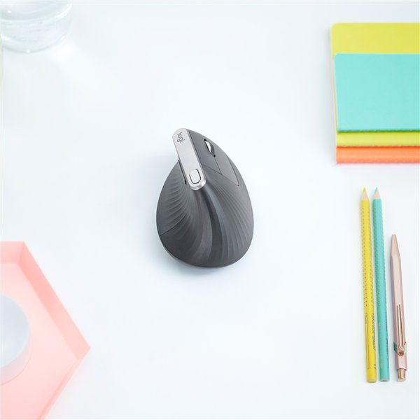 LOGITECH MX VERTICAL ADVANCED ERGONOMIC WIRELESS MOUSE GREY - Image 14