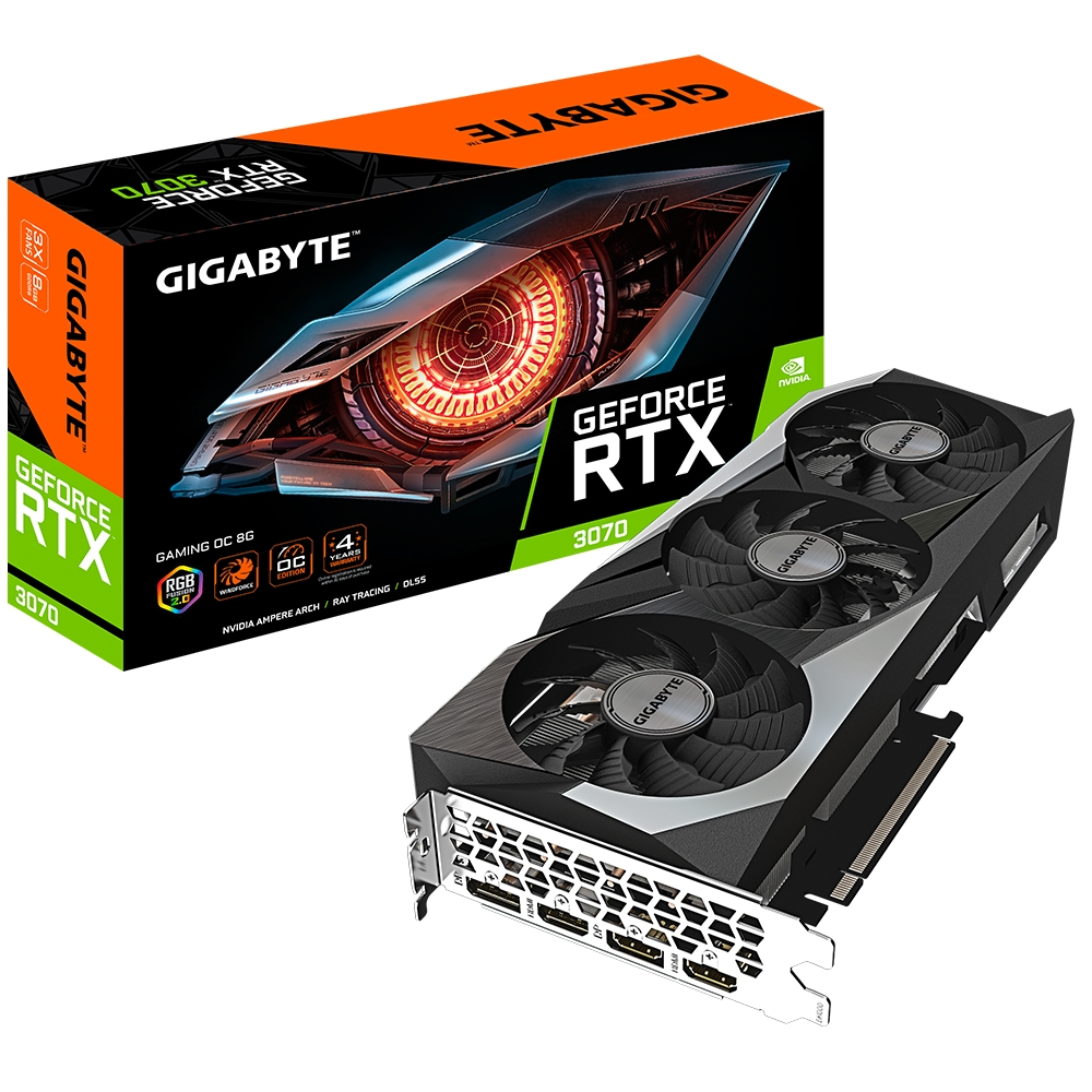 GIGABYTE GAMING GeForce RTX 3070 OC 8G NVIDIA 8 GB GDDR6 - Image 2