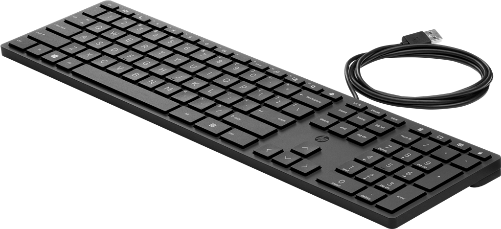 HP WIRED DESKTOP 320K KEYBOARD USB INTERFACE