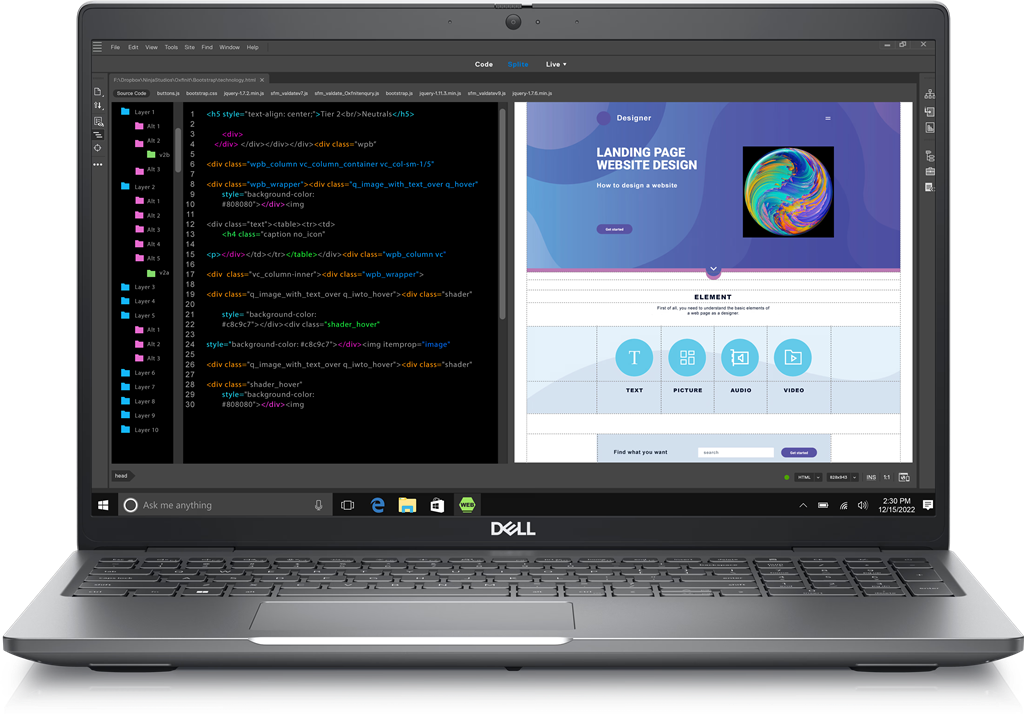 DELL PRECISION 3580 15.6IN FHD MOBILE WORKSTATION