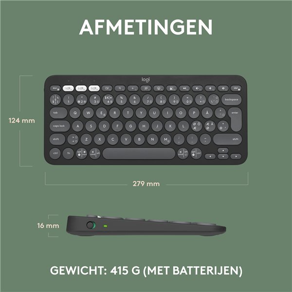 Logitech 920-011851 keyboard - Image 4