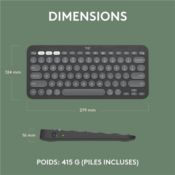 Logitech 920-011851 keyboard - Image 14