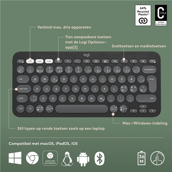 Logitech 920-011851 keyboard - Image 7