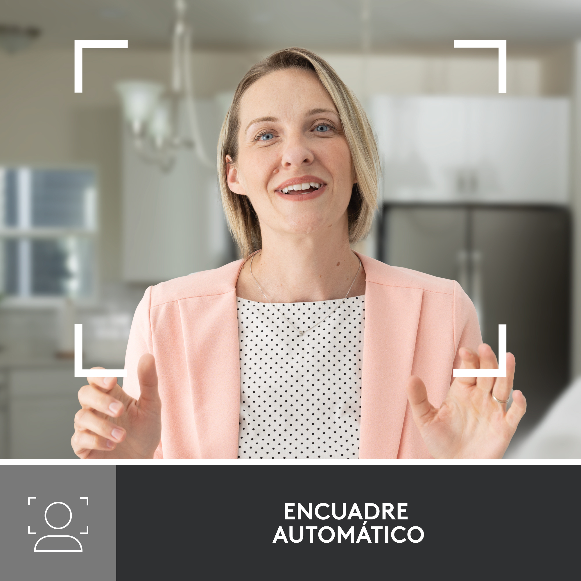 LOGITECH BRIO 500 FULL HD 1080P WEBCAM WITH LIGHT CORRECTION ROSE - Image 19