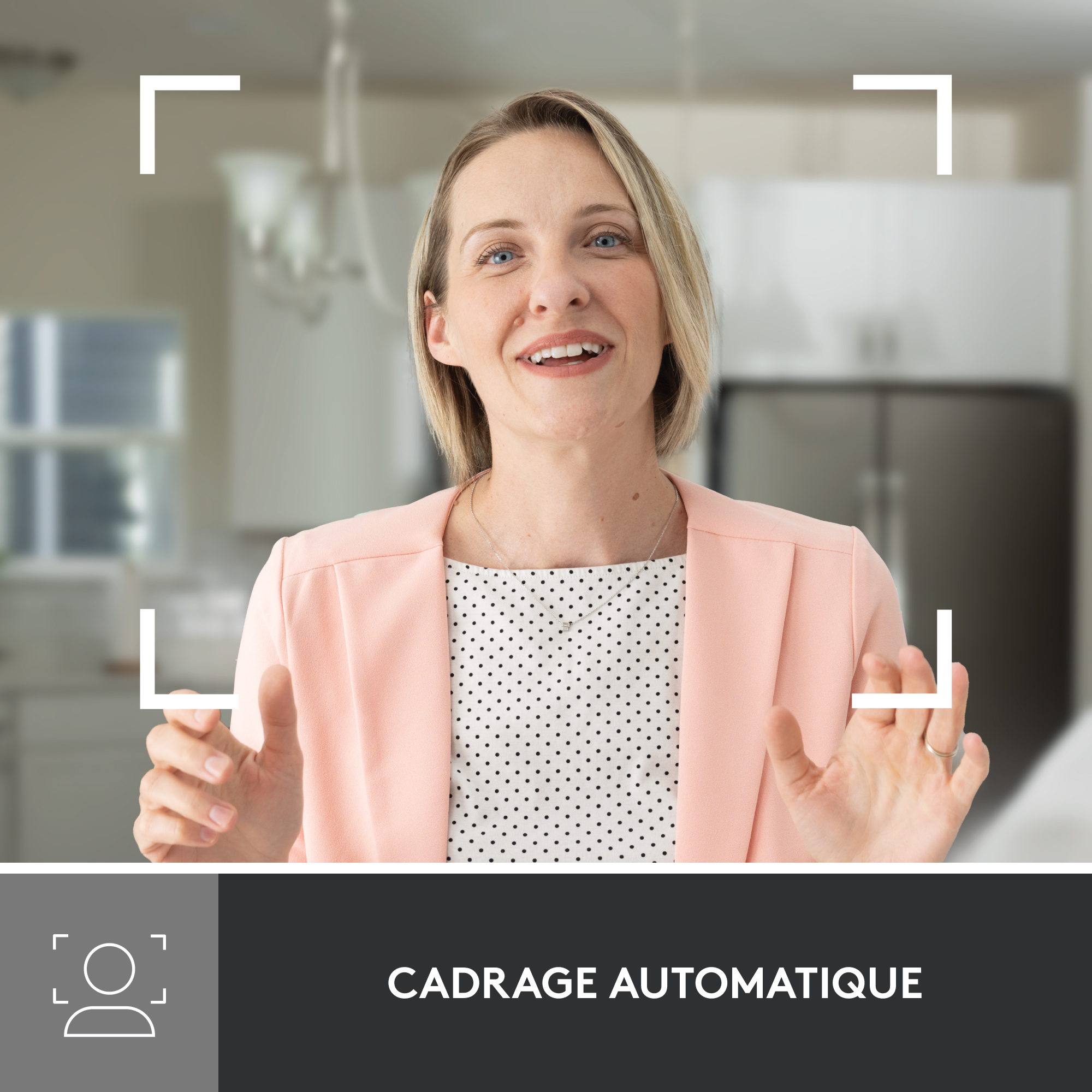 LOGITECH BRIO 500 FULL HD 1080P WEBCAM WITH LIGHT CORRECTION ROSE - Image 41