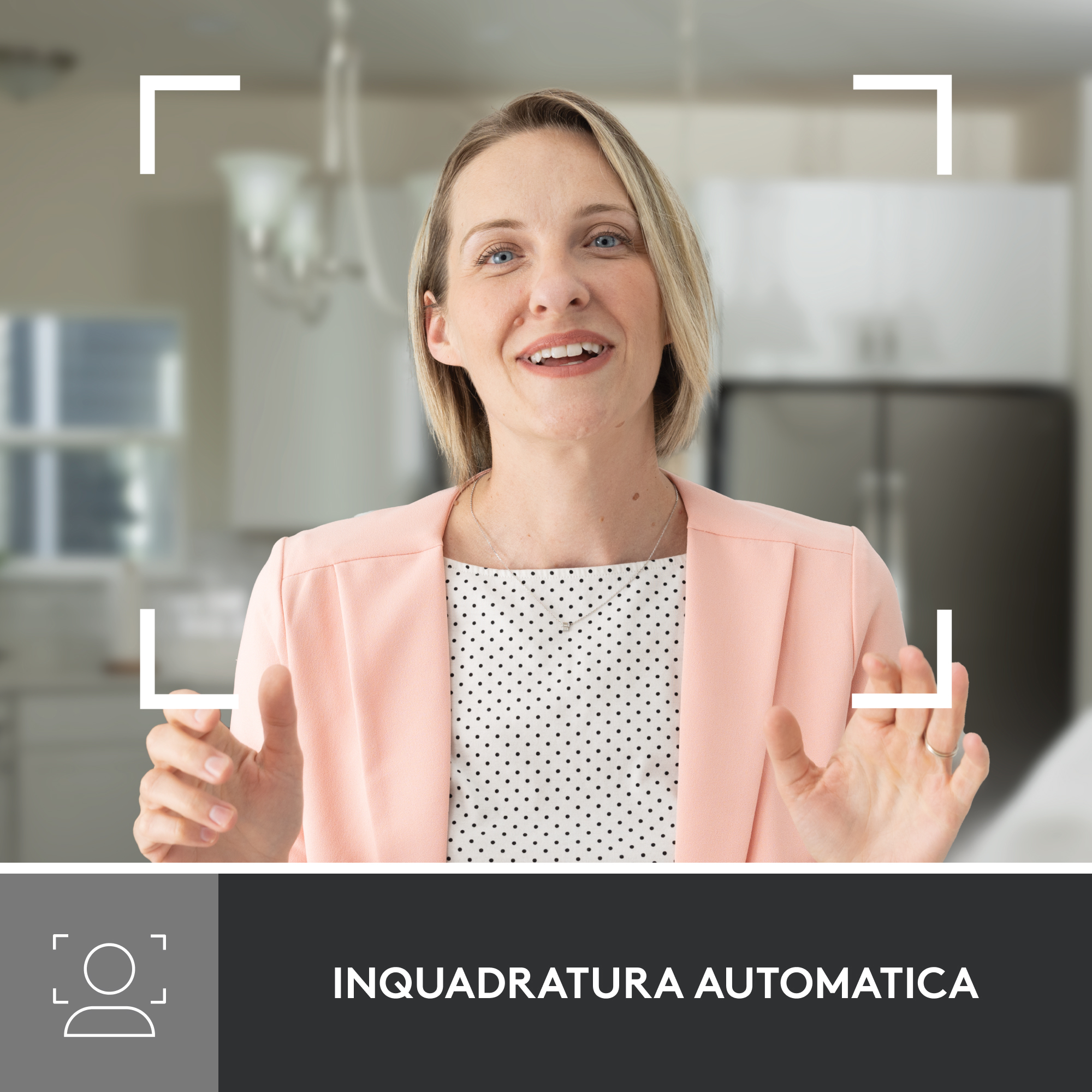 LOGITECH BRIO 500 FULL HD 1080P WEBCAM WITH LIGHT CORRECTION ROSE - Image 20