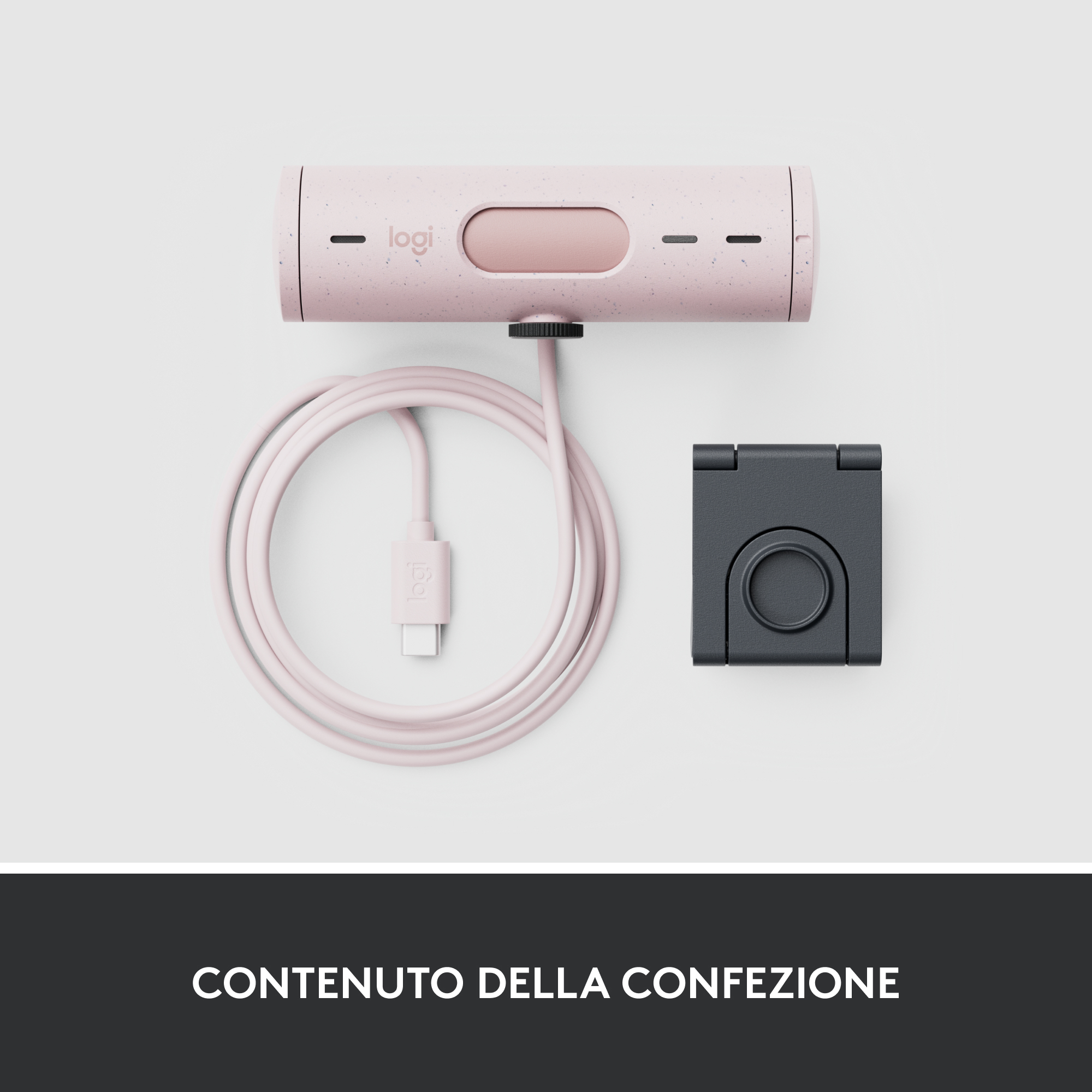 LOGITECH BRIO 500 FULL HD 1080P WEBCAM WITH LIGHT CORRECTION ROSE - Image 26