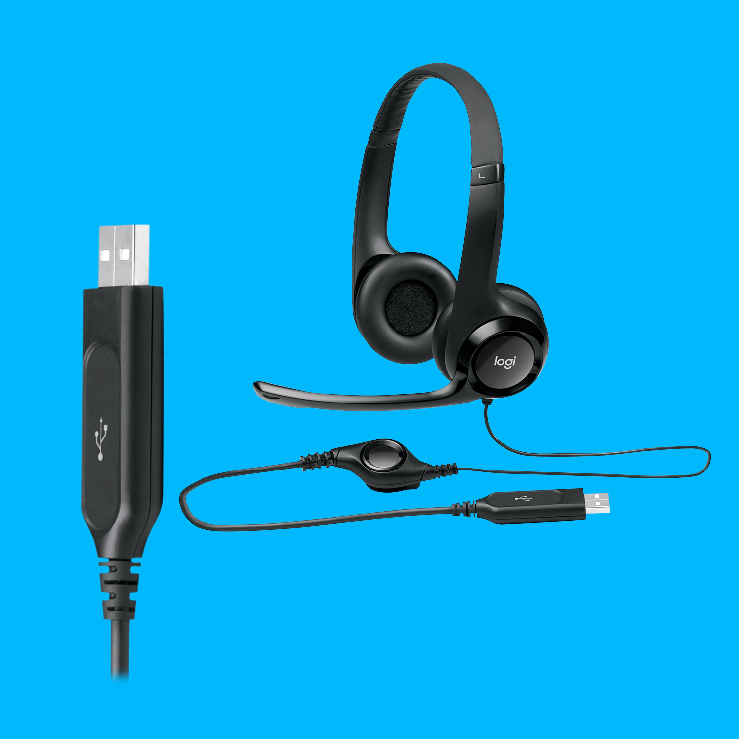 LOGITECH H390 USB HEADSET - Image 5