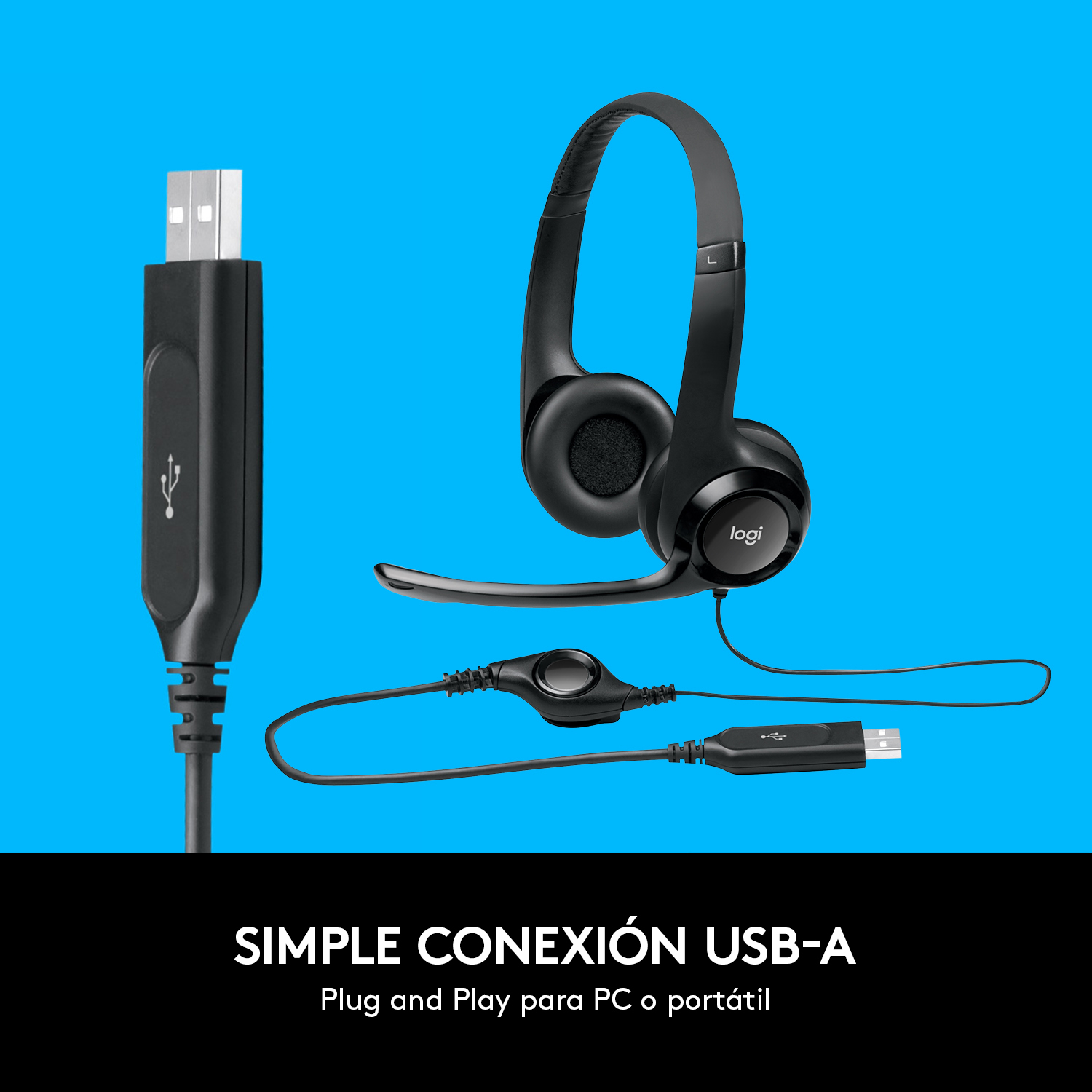 LOGITECH H390 USB HEADSET - Image 16
