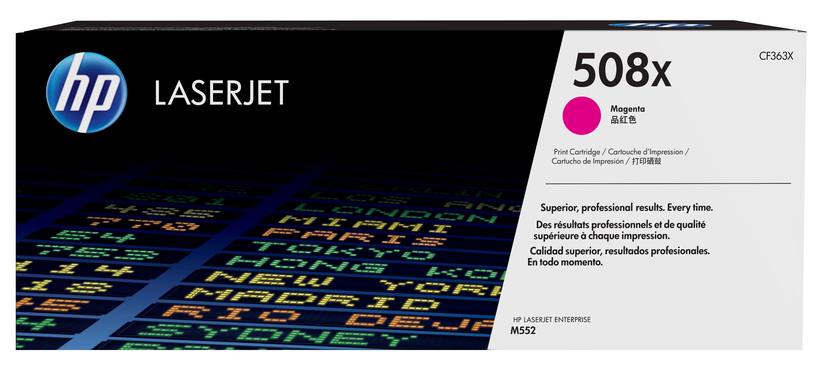 HP 508X MAGENTA LASERJET ENTERPRISE TONER CARTRIDGE