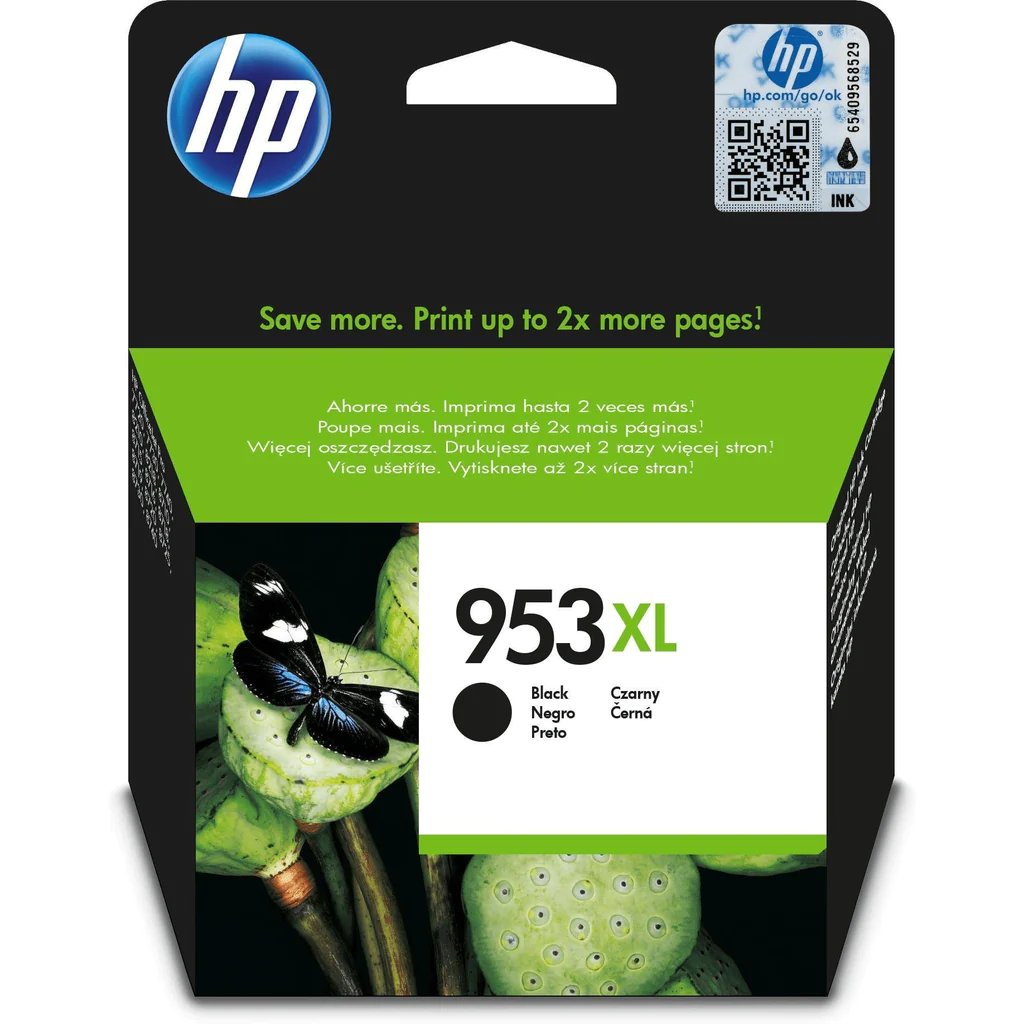HP 953XL HIGH YIELD BLACK ORIGINAL INK BLISTER CARTRIDGE