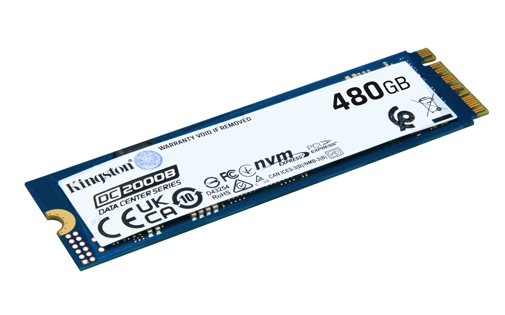 KINGSTON 480G DC2000B PCIE 4.0 M.2 2280 ENTERPRISE SSD