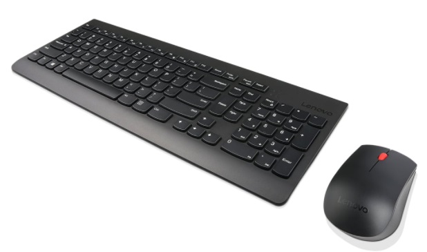 LENOVO 510 WIRELESS COMBO KEYBOARD & MOUSE US ENGLISH BLACK