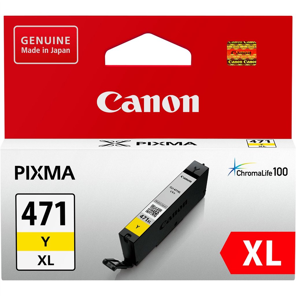 CANON CLI-471 XL INK CARTRIDGE (YELLOW)