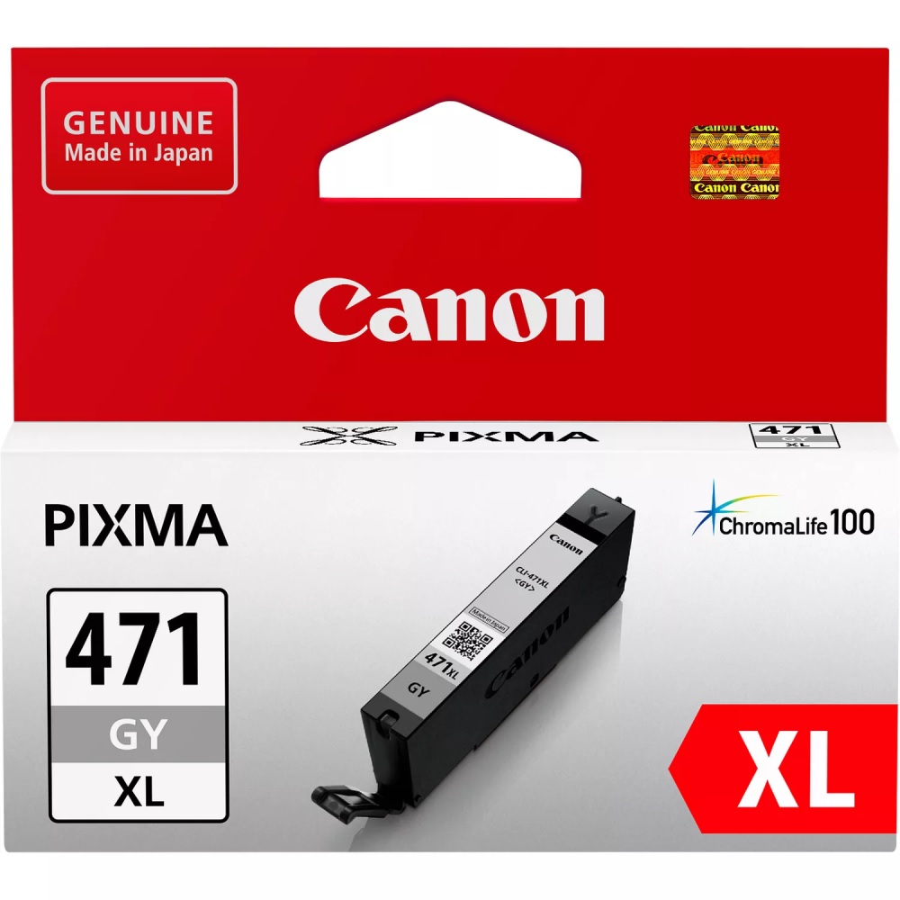 CANON CLI-471 XL INK CARTRIDGE (GREY)