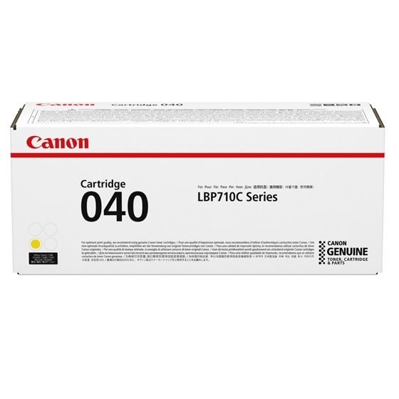CANON 040 TONER CARTRIDGE (YELLOW)