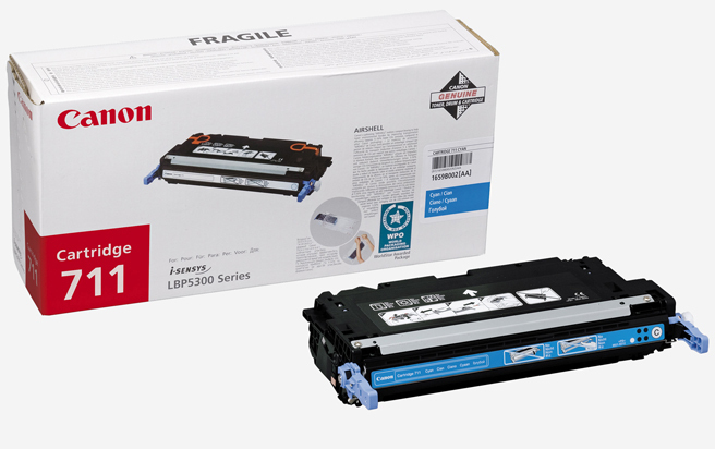 CANON 711 TONER CARTRIDGE (CYAN)