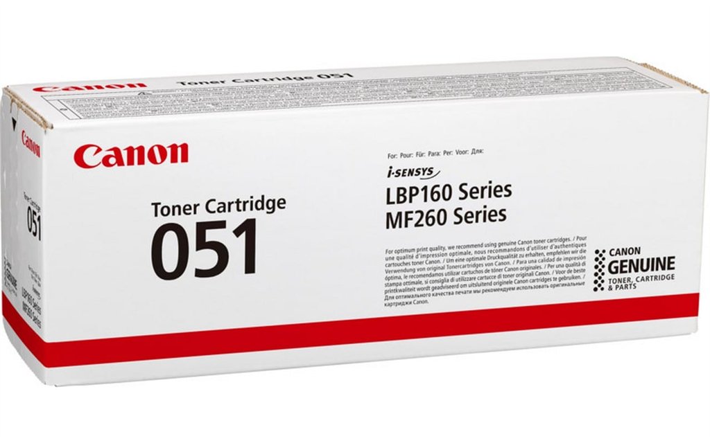 CANON 051 TONER CARTRIDGE (BLACK)