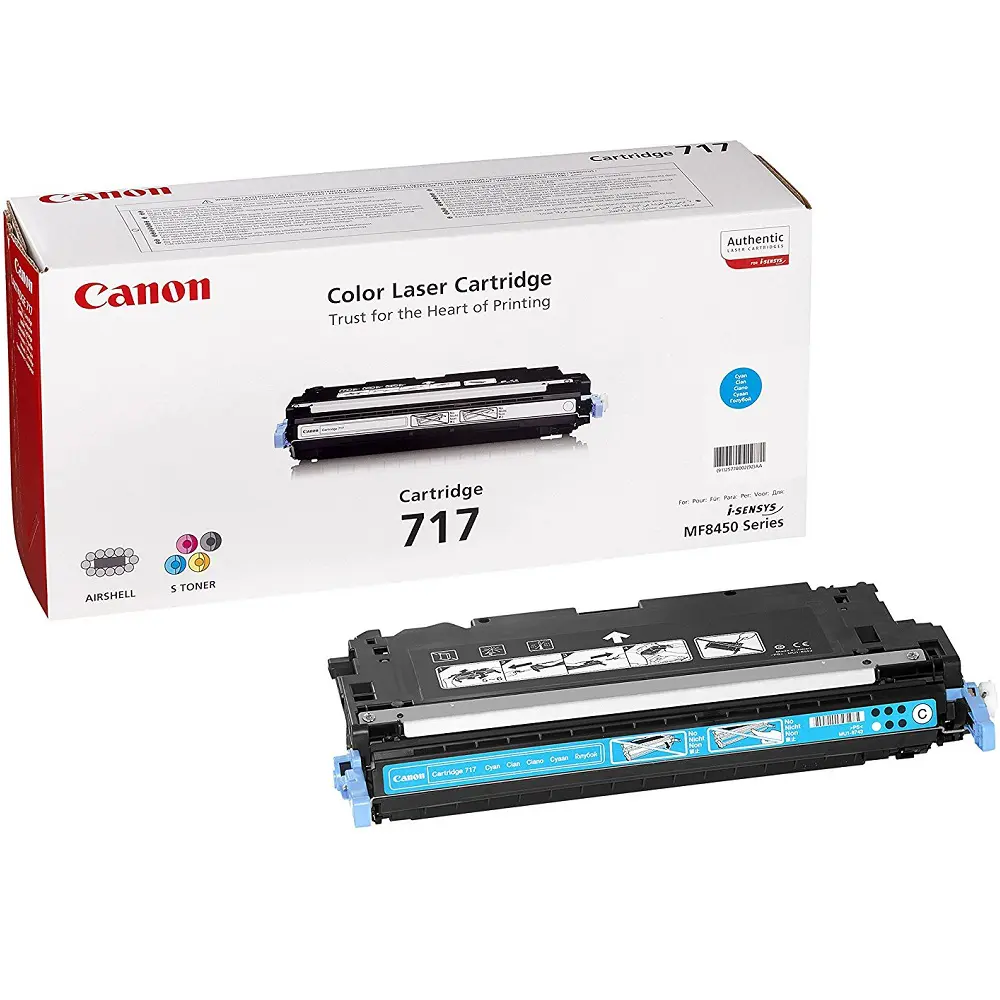 CANON 717 TONER CARTRIDGE (CYAN)
