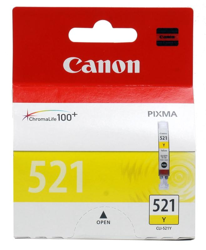CANON CLI-521 INK CARTRIDGE (YELLOW)