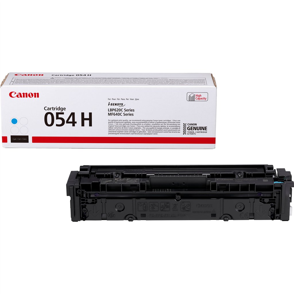CANON 054 HIGH CAPACITY TONER CARTRIDGE (CYAN)
